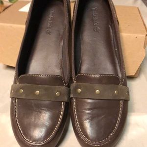 Flat  slip on shoes  Timberland  size 91/5w